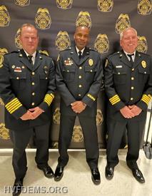 Scott Herbert (Department Chief), Antwan Thomas, Tommy Dean (Fire Chief)